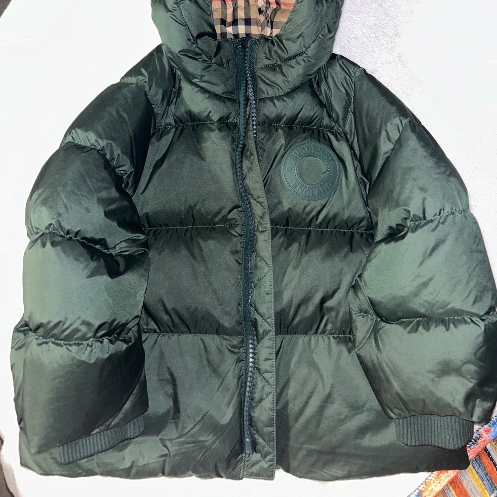 Burberry Check Puffer Coat (Unisex)